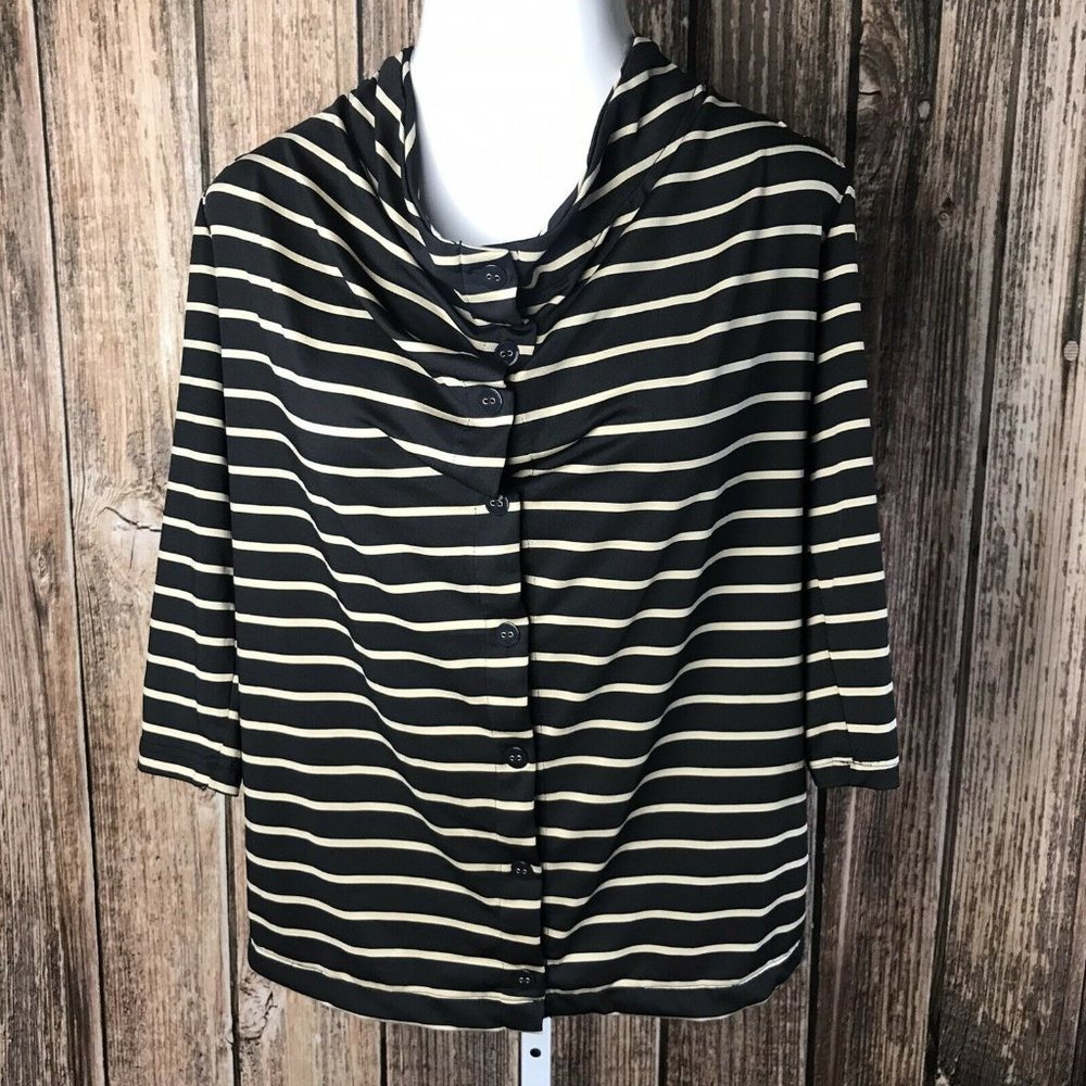 Focus 2000 Women's Button Down Shirt ~ Sz S